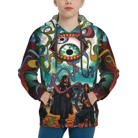 Tool Band Youth Hoodies 3D Print Pullover Hooded Sweatshirt Unisex Casual Sweater Tops Blouse Long Sleeve Kids Hoodie X-Large