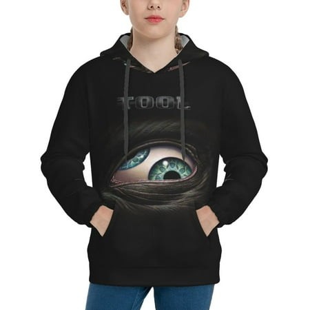 Tool Band Youth Hoodies 3D Print Pullover Hooded Sweatshirt Unisex Casual Sweater Tops Blouse Long Sleeve Kids Hoodie X-Large