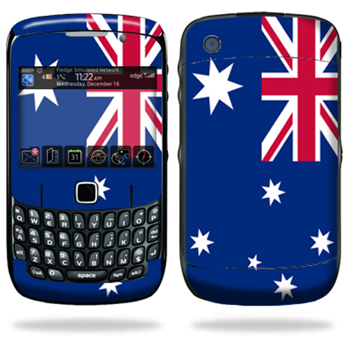 Skin Decal Wrap Compatible with Blackberry Curve 8500 8520 8530 Australian Flag