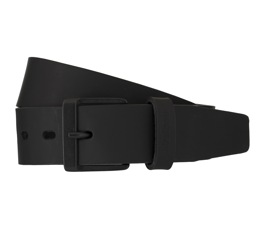 Strellson Gürtel Herrengürtel Ledergürtel Schwarz 5954