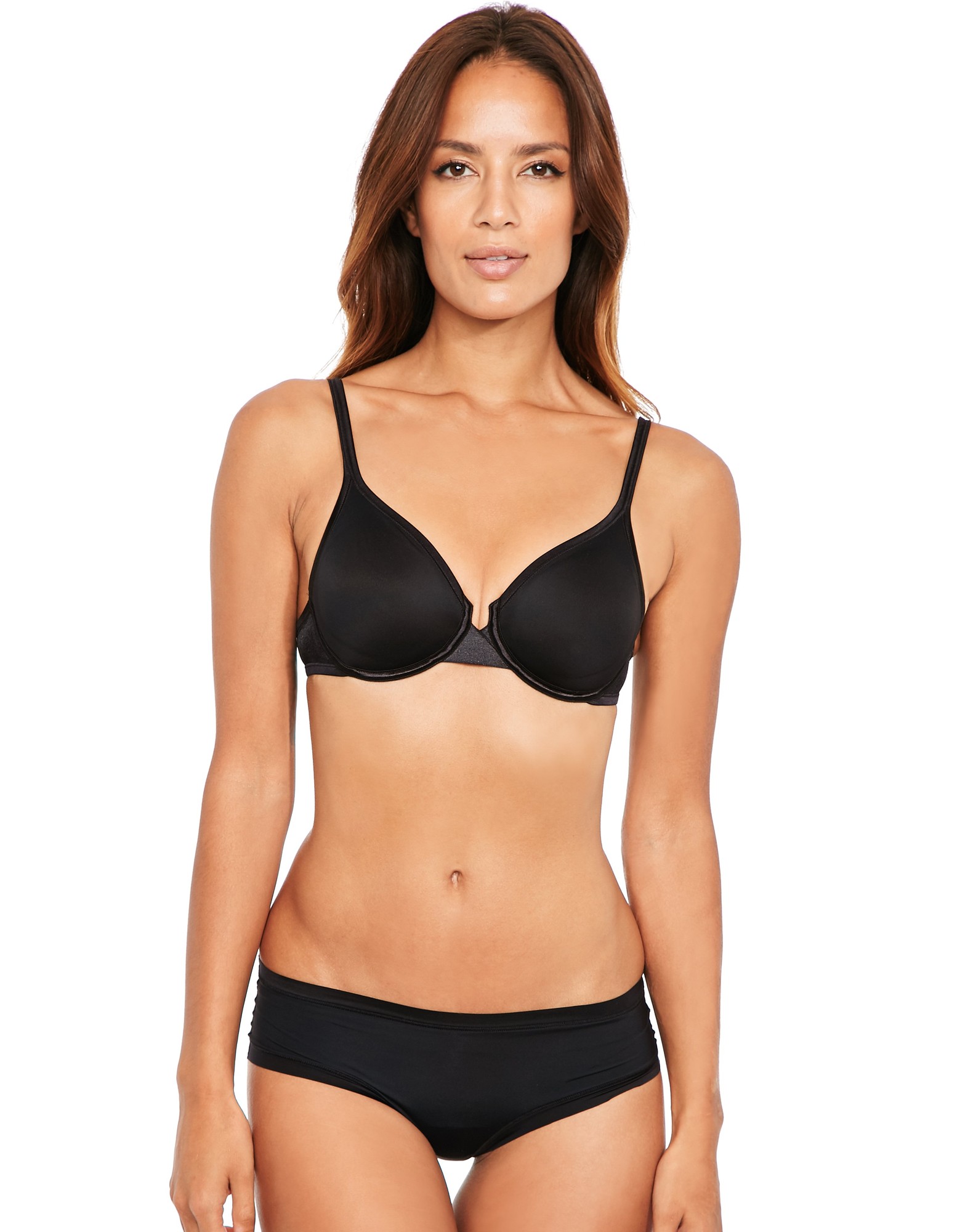 Maison Lejaby Women's Nuage Pur Molded Full Cup Bra in Black (5513) | Size 34D | HerRoom.com