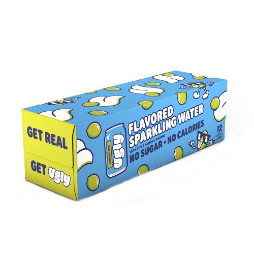 Ugly Flavored Sparkling Water - Lemon Lime