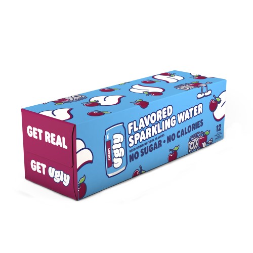 Ugly Flavored Sparkling Water - Cherry