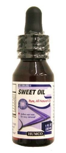3 Pack - Humco 100% Natural Sweet Oil Olive Oil 1 Oz Each