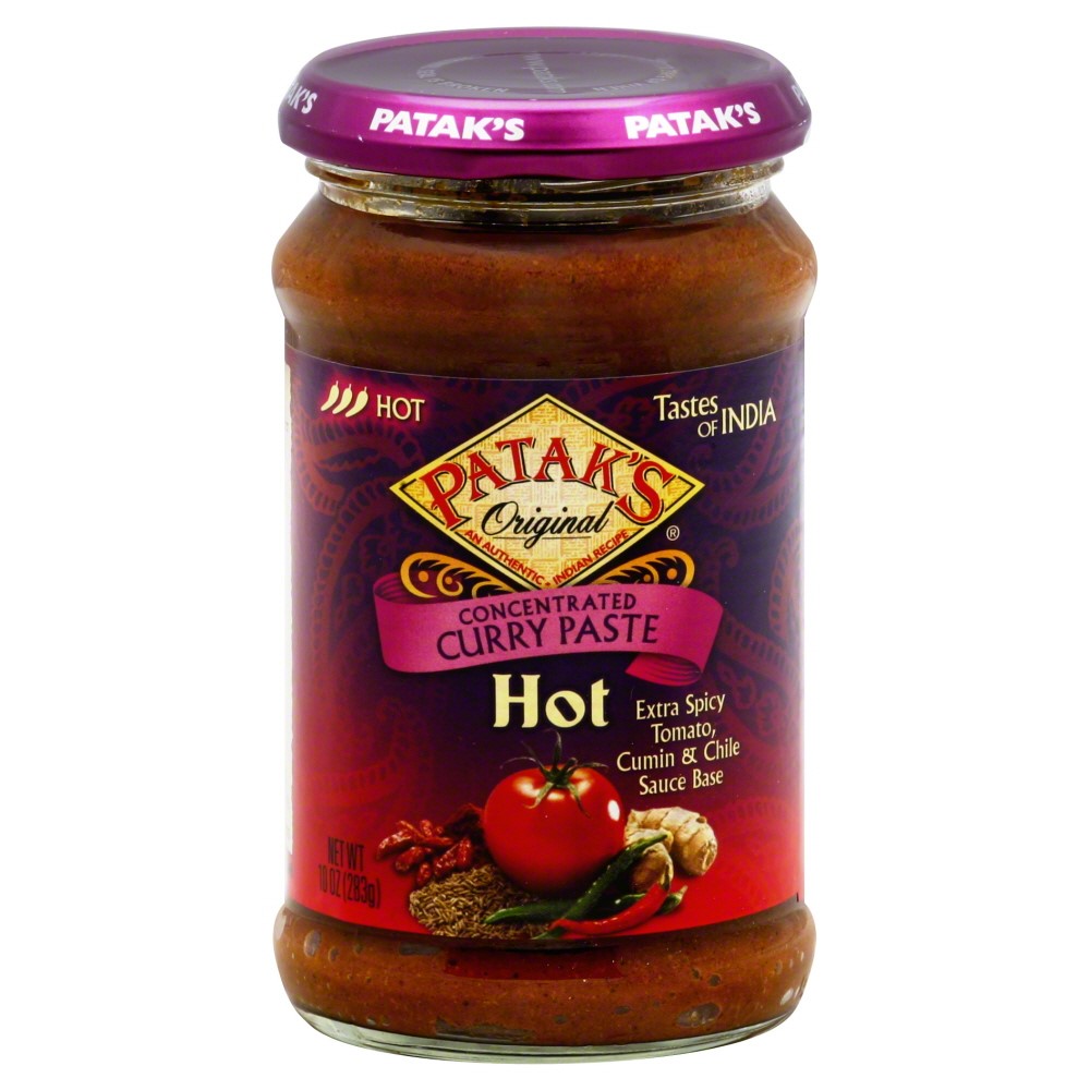 Patak's Hot Curry Paste Tomato & Cumin