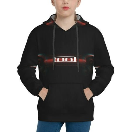 Tool Band Youth Hoodies 3D Print Pullover Hooded Sweatshirt Unisex Casual Sweater Tops Blouse Long Sleeve Kids Hoodie X-Large