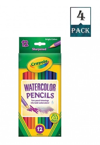 Crayola 12 Ct. Watercolor Pencils (Pack of 4)