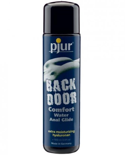 Pjur Backdoor Comfort Water Anal Glide 3.4Oz and a Tube If AnalEse Cream 1.5 Oz. (Cherry Flavored)