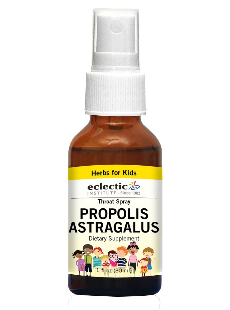 Eclectic Herb, Propolis Astragalus Throat Spray, 1 Oz
