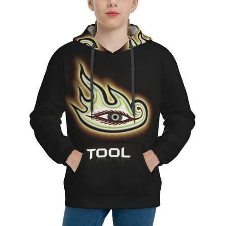 Tool Band Youth Hoodies 3D Print Pullover Hooded Sweatshirt Unisex Casual Sweater Tops Blouse Long Sleeve Kids Hoodie X-Large