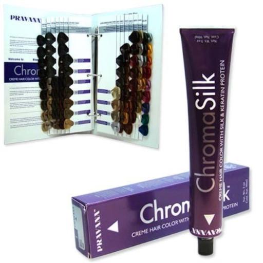 Pravana Chromasilk Creme Hair Color with Silk & Keratin Protein, 10.04 Ultra Sheer Copper Blonde
