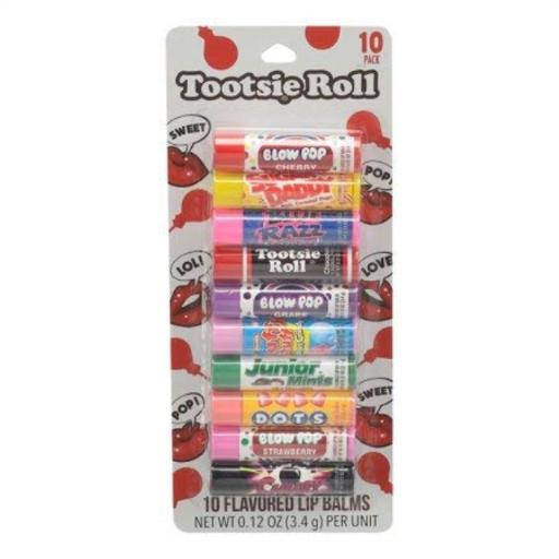 Tootsie Roll 10 Ct Lip Balms