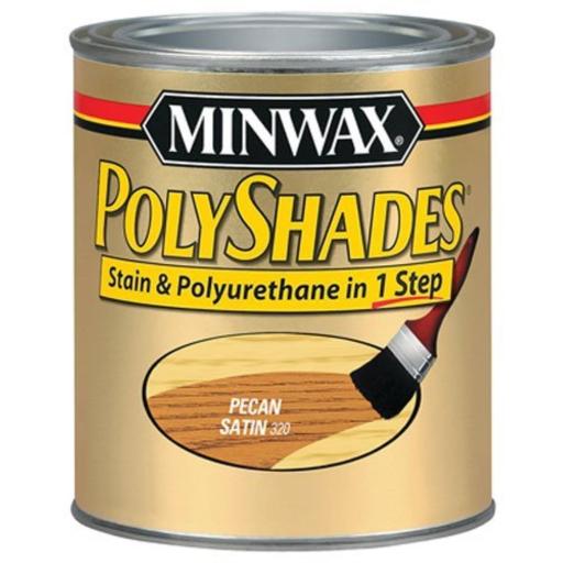 Minwax 21320 Satin Polyshades Pecan, 1/2-Pint by Minwax