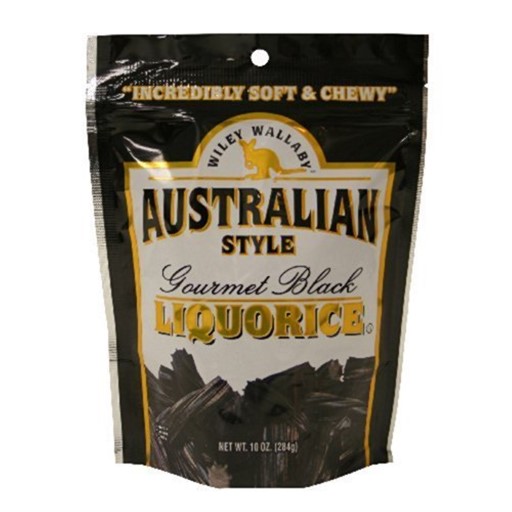 Wiley Wallaby Australian Style Gourmet Black Liquorice 10-ounce (pack of 6)