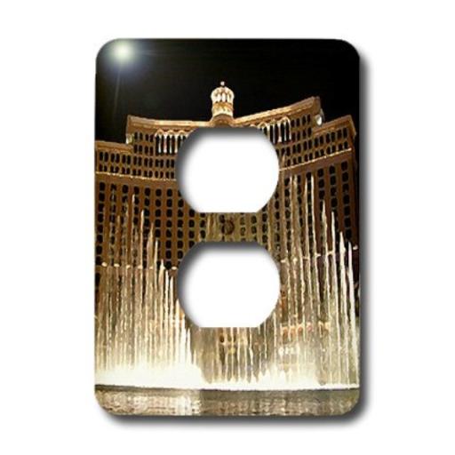 3dRose Lsp 4397 6 Las Vegas 2 Plug Outlet Cover