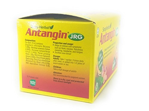 Antangin JRG Herbal Syrup 12-ct, 180 Ml/ 6 Fl Oz (Pack of 1) thumbnail