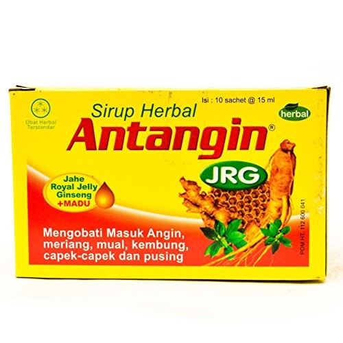 Antangin JRG Herbal Syrup 12-ct, 180 Ml/ 6 Fl Oz (Pack of 1) thumbnail