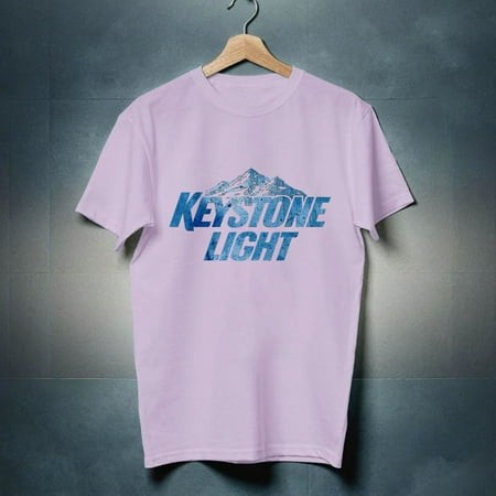 Keystone Light Beer White T-Shirt - Ships Fast High Quality - LIMITED EDITION - 7 COLOR OPTIONS - NEW - INSTOCK!