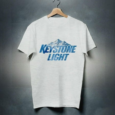 Keystone Light Beer White T-Shirt - Ships Fast High Quality - LIMITED EDITION - 7 COLOR OPTIONS - NEW - INSTOCK!