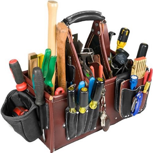 Occidental Leather 5588 Stronghold Master Carpenter Tool Case