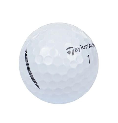 TaylorMade SpeedSoft Golf Balls (White, 3pk) 1 Sleeve 2024