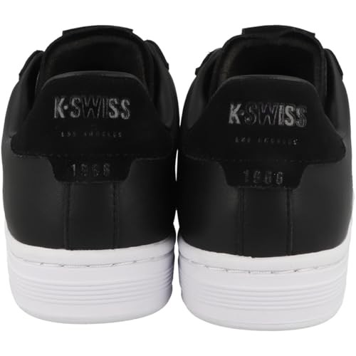 K-Swiss Men's Low-Top Sneakers, Black/White, 10 thumbnail