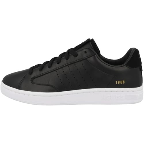 K-Swiss Men's Lozan Klub LTH Trainers, Black / White, 42 EU