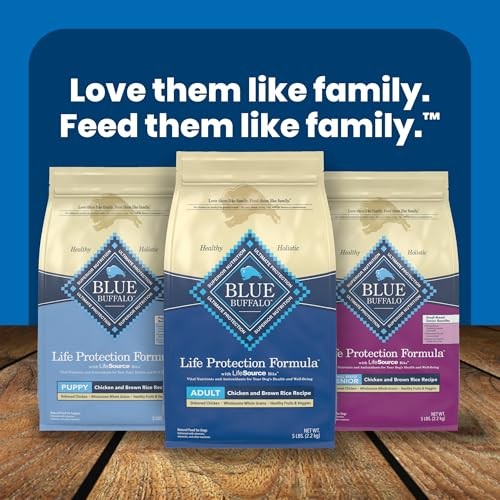Blue Buffalo Life Protection Formula Adult Dry Dog Food  Salmon & Brown Rice  5 Lbs thumbnail