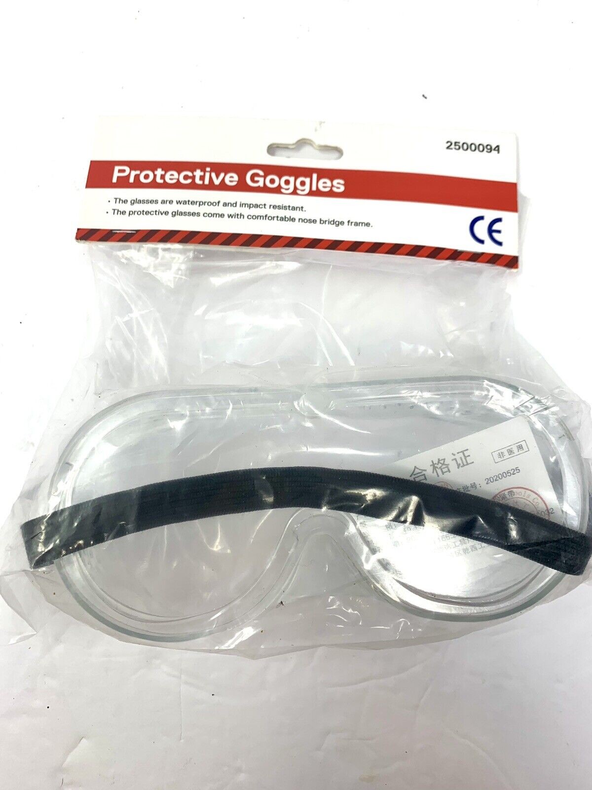 Safety Goggles L G Sourcing Inc Model 59202 Box of 18 New Sealed Package