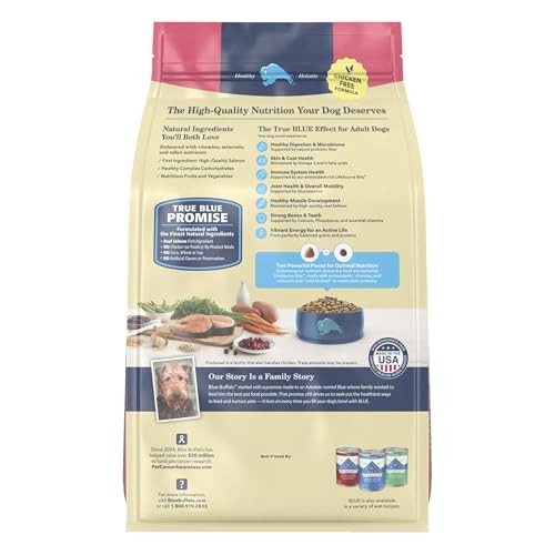 Blue Buffalo Life Protection Formula Adult Dry Dog Food  Salmon & Brown Rice  30 Lbs thumbnail