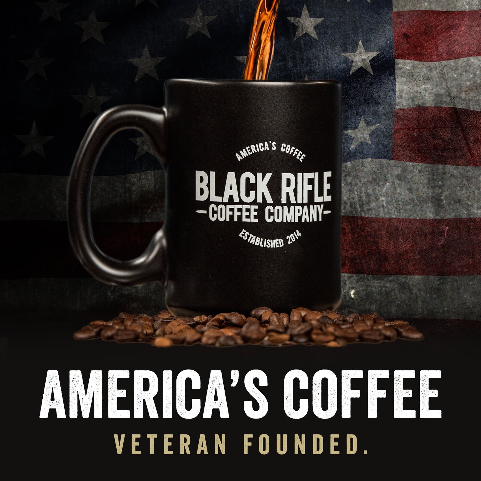 Black Rifle Coffee Company Salty Caramel Cold Brew Iced Flavored Coffee Concentrate Drink for Instant Energy  32 Oz thumbnail
