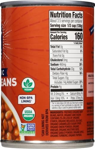 Westbrae Natural Organic Baked Beans 16 Oz thumbnail