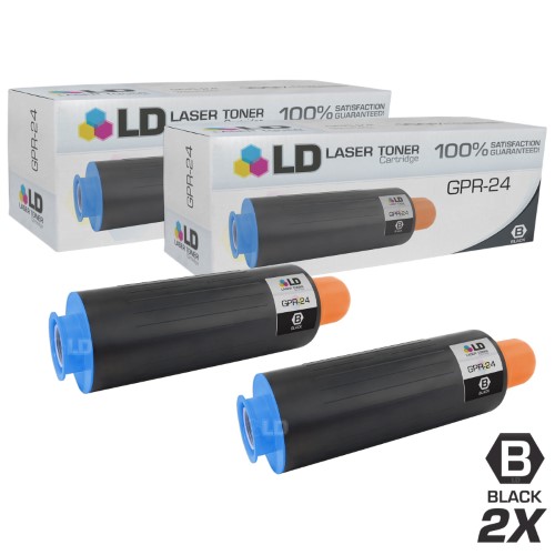 Compatible Replacements for Canon 1872B003AA 2PK BLK Toner Cartridges for Laser ImageRunner 5050, 5050N, 5055, 5065, & 5075