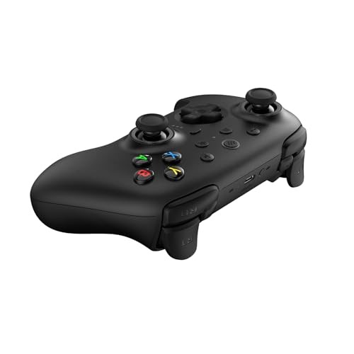 8BitDo - Ultimate 2 Bluetooth Wireless Controller with Hall Effect Triggers, TMR Joysticks and Integrated Charging Dock - Black thumbnail