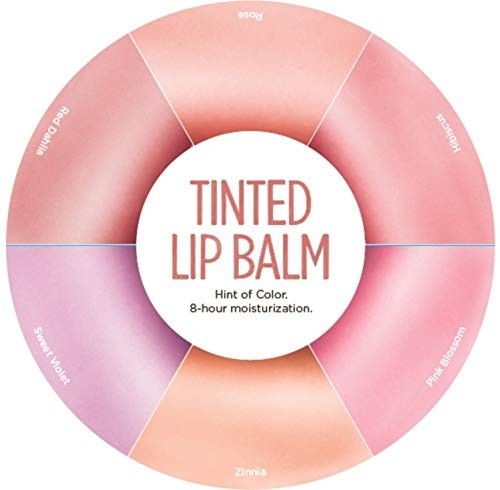 Burt's Bees 100% Natural Tinted Lip Balm, Sweet Violet with Shea Butter & Botanical Waxes - 1 Tube thumbnail