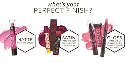 Burt's Bees 100% Natural Tinted Lip Balm, Sweet Violet with Shea Butter & Botanical Waxes - 1 Tube thumbnail