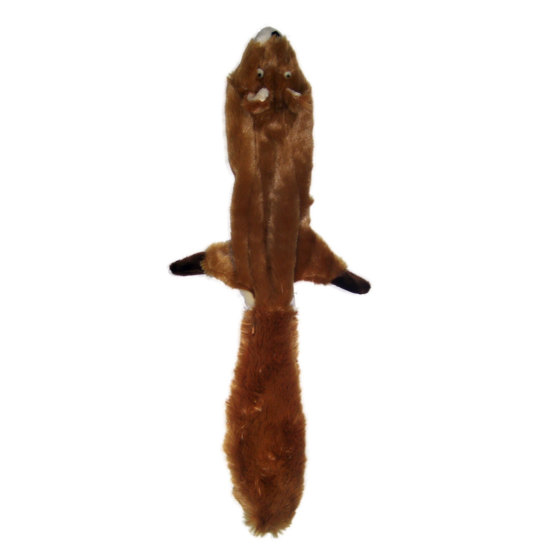 Skinneeez Mini Stuffing Free Dog Toy Squirrel