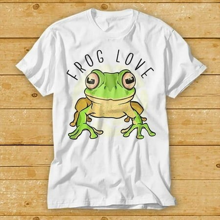 Frog Love T Shirt Music Funny Movie Cool Meme Gift Top Tee 2313