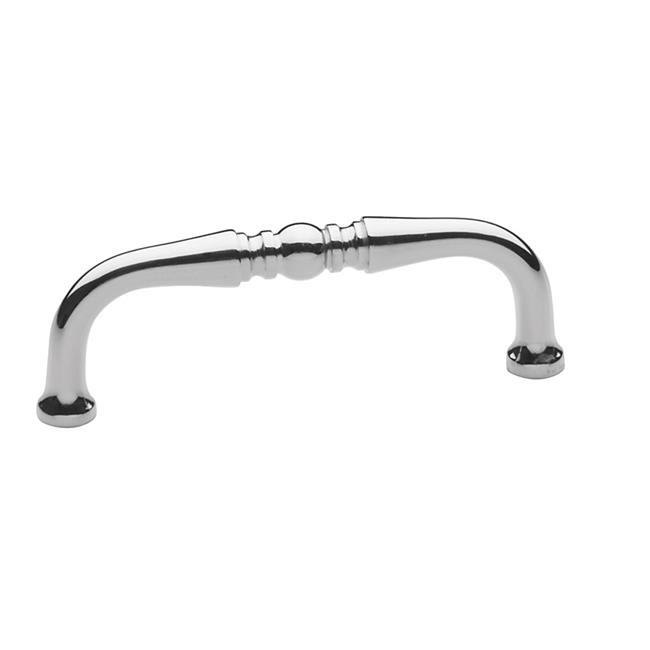 Baldwin 4962 Estate 3 Inch Center to Center Handle Cabinet Pull Polished Chrome Cabinet Hardware Pulls Handle
