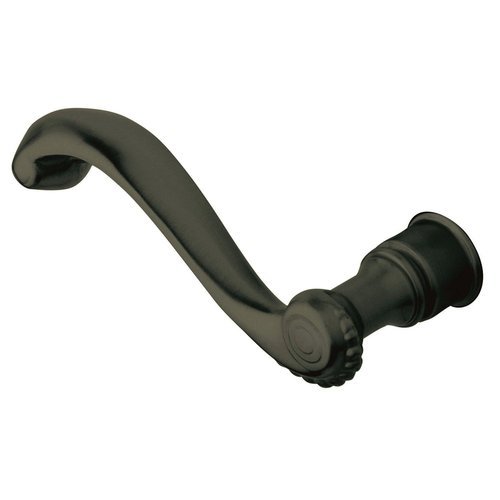 Baldwin 5104.LMR Single Left Hand 5104 Estate Lever Without Rosette Locking/Latching Mechanism Purchased Separately Satin Black Hardware Accessories thumbnail