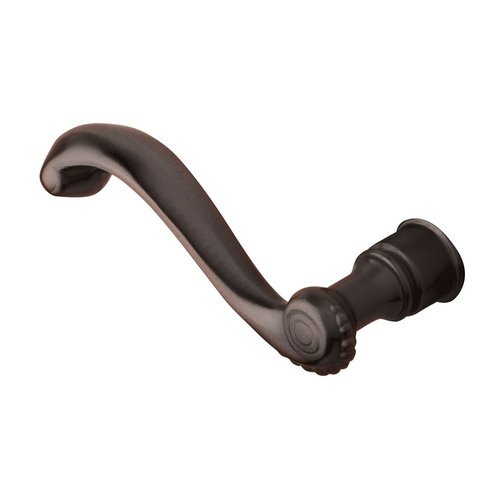 Baldwin 5104.LMR Single Left Hand Estate Lever Minus Rosettes Venetian Bronze Hardware Accessories and Parts Door Hardware Parts Door Handles
