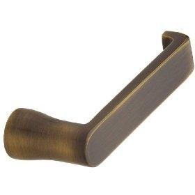Baldwin 5105.LMR Single Left Hand Estate Lever Minus Rosettes Satin Nickel Hardware Accessories and Parts Door Hardware Parts Door Handles