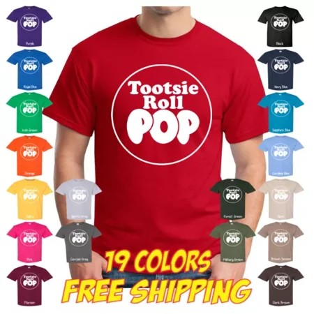 Tootsie Pop Matching Group Costume Adult Halloween Costume Shirt