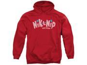 Dubble Bubble Distressed Logo Mens Pullover Hoodie