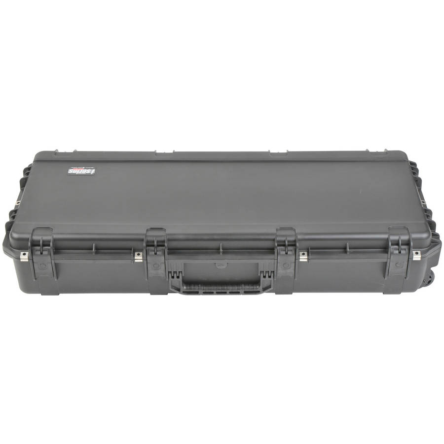 SKB ISeries Double Bow Large Bow Case  Black  Durable Archery Storage  Model 3i-4719-DB  Weatherproof  Lockable  Foam Interior