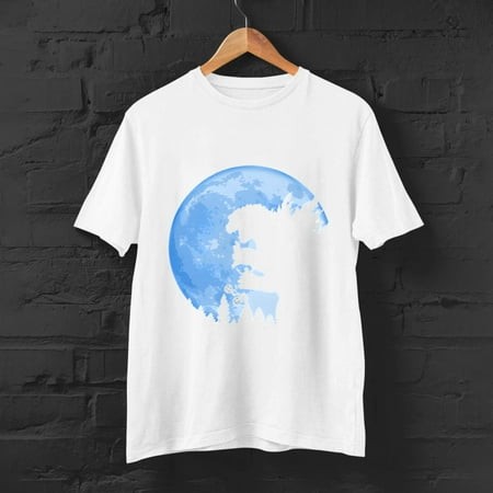 Godzilla Vs E.T. ET Extraterrestrial Movie TOKYO Kids Funny Black T-shirt 9335
