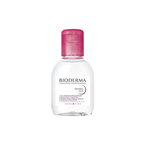 Bioderma Sensibio H2O Micellar Water Makeup Remover - 3.33 Fl Oz: Hypoallergenic, Oil-Free, Paraben-Free, for Sensitive Skin