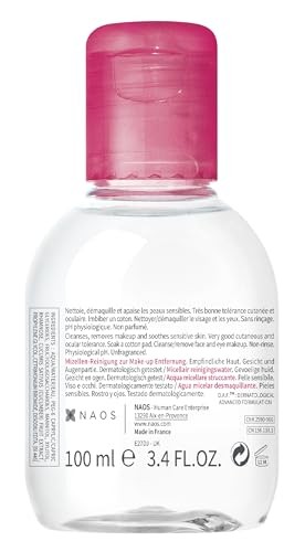 Bioderma Sensibio H2O Micellar Water Makeup Remover - 3.33 Fl Oz: Hypoallergenic, Oil-Free, Paraben-Free, for Sensitive Skin thumbnail