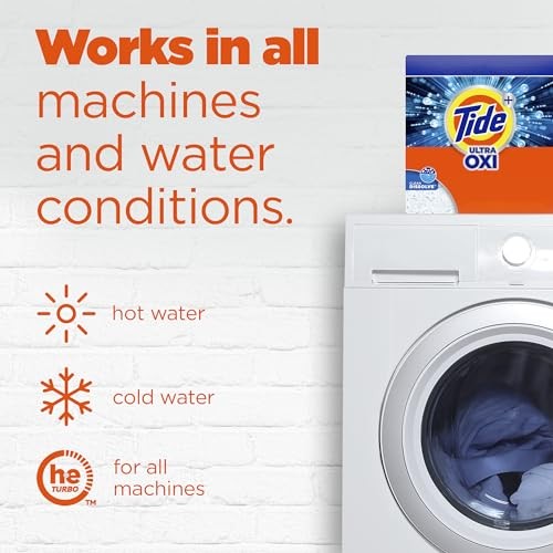 Tide Laundry Detergent Plus Ultra Oxi Powder  73 Loads  114 Oz thumbnail