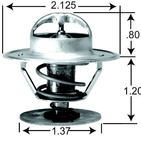 Engine Coolant Thermostat,14838 thumbnail